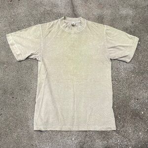 Los Angeles Apparel pigment dye t shirt size xs extra small made in usa mushroom